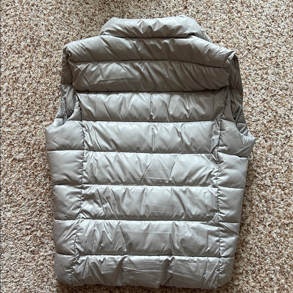 Mango Silver Puffer Jacket - image 3